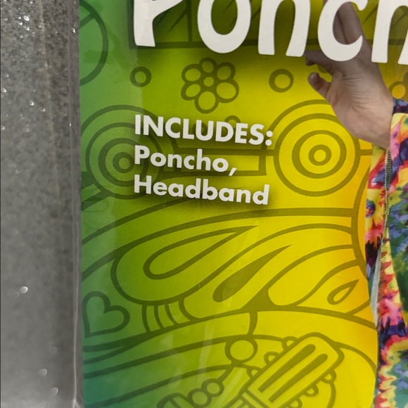 Spirit Hippie Poncho - Multicolor - Picture 3 of 4